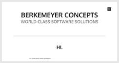 Desktop Screenshot of berkemeyer.com