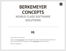 Tablet Screenshot of berkemeyer.com